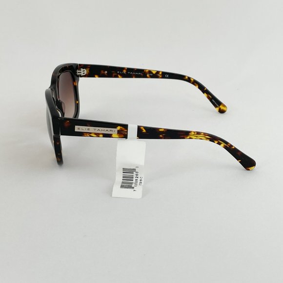 Elie Tahari Black & Gold Tortoise Sunglasses MSRP $158 main image 8